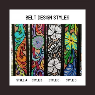 Design Your Own Painted Leather Belt