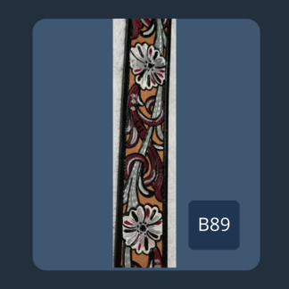 hand painted belt